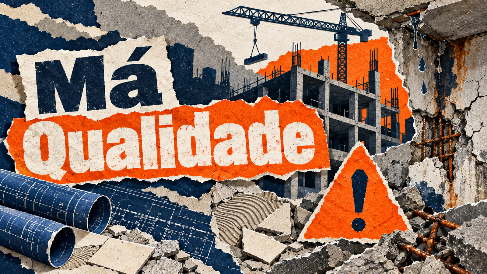 Prinicpais Problemas de Obras - 05. Má Qualidade e Patologias